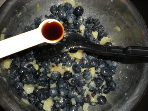 Blueberry Pineapple Piña Colada Pie Pie